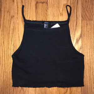 BRAND NEW, F21 ‘Smocked Cropped Cami’, Size L